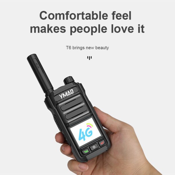 YMAO T6 POC two way radio is suitable for ZELLO, REAT PTT and etc.
