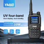 YMAO U83 POC+Analog Dual Mode 199 Channel 10w Walkie Talkie Dual Dispaly Clone Frequency Dual Sim Card Slot Two Way Radio