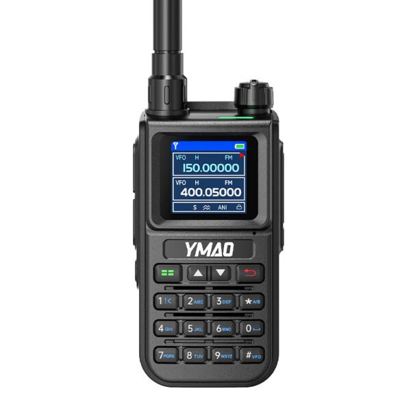 YMAO U83 POC+Analog Dual Mode 199 Channel 10w Walkie Talkie Dual Dispaly Clone Frequency Dual Sim Card Slot Two Way Radio