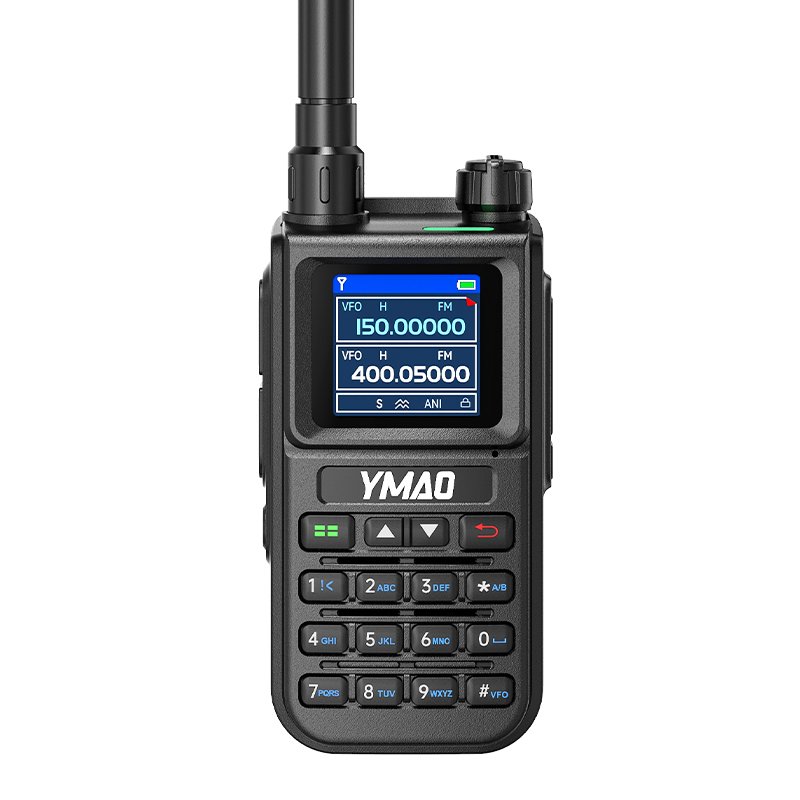 YMAO U83 POC+Analog Dual Mode 199 Channel 10w Walkie Talkie Dual Dispaly Clone Frequency Dual Sim Card Slot Two Way Radio