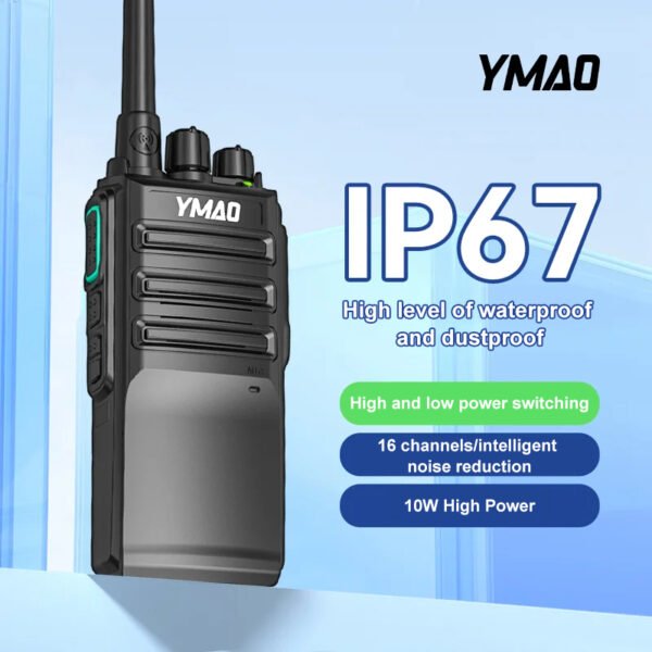 YMAO U12 10W UHF band (customized VHF band) two way radio