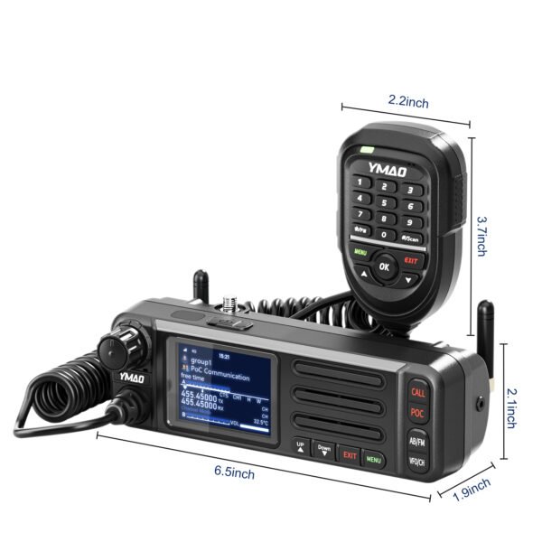 YMAO 8899 Small body dual mode mobile two way radio