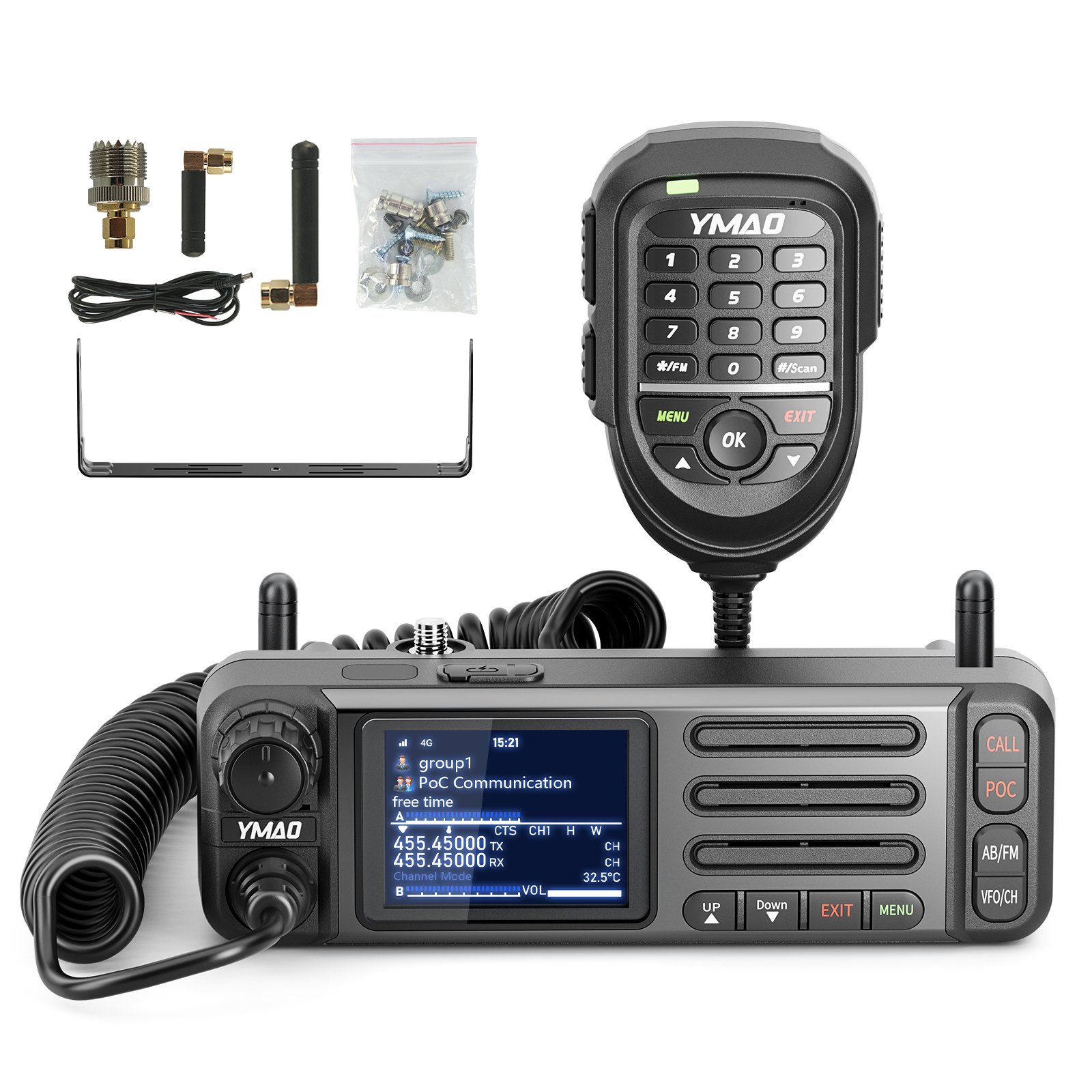 YMAO 8899 Small body dual mode mobile two way radio