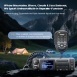 YMAO 8899 Small body dual mode mobile two way radio