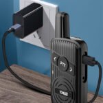 YMAO 069 Long time standby thin small UHF band two way radio double PTT