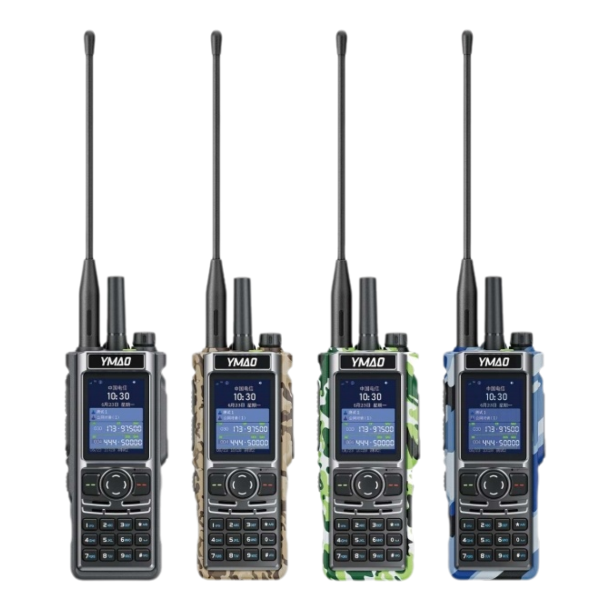 Y5800 10W High output full band two way radio with NOAA, FM radio IP67 waterproof Al smart noise reduct Al smart noise reduction