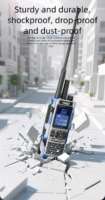 Y5800 10W High output full band two way radio with NOAA, FM radio IP67 waterproof Al smart noise reduct Al smart noise reduction