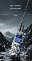 Y5800 10W High output full band two way radio with NOAA, FM radio IP67 waterproof Al smart noise reduct Al smart noise reduction